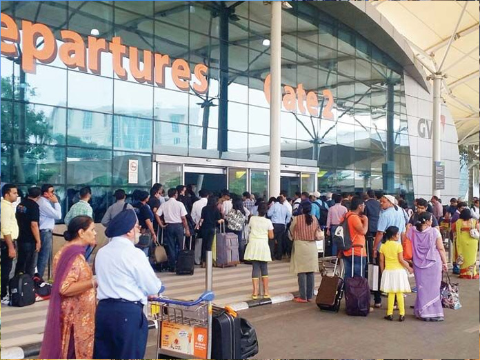 No boarding pass stamping at GVK Mumbai Airport