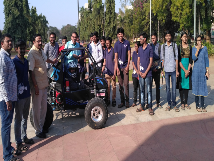 National Institute of Technology, Warangal students come up with off-road buggy