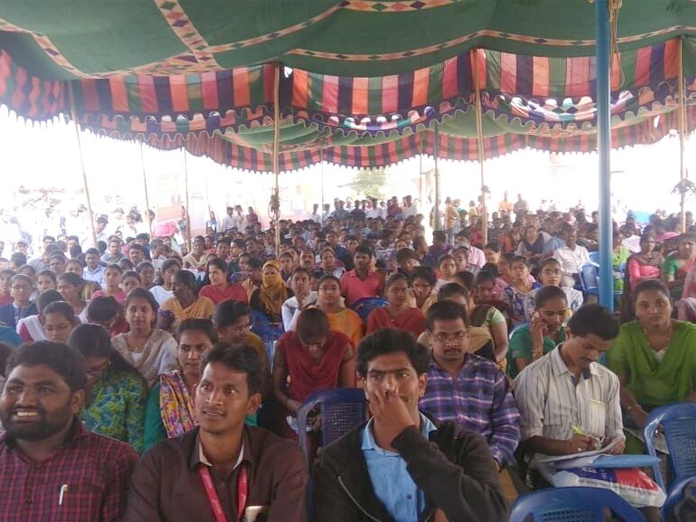 784 get employment at job mela in Ongole