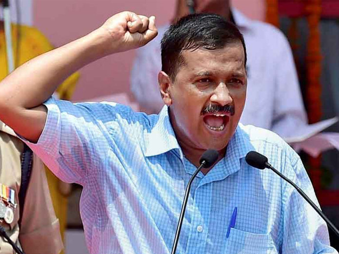 Kejriwal compares BJP with Hitler, says scheming to abolish elections if it wins