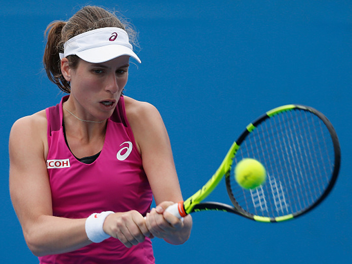 Konta beats Tomljanovic in tie-break at Australian Open