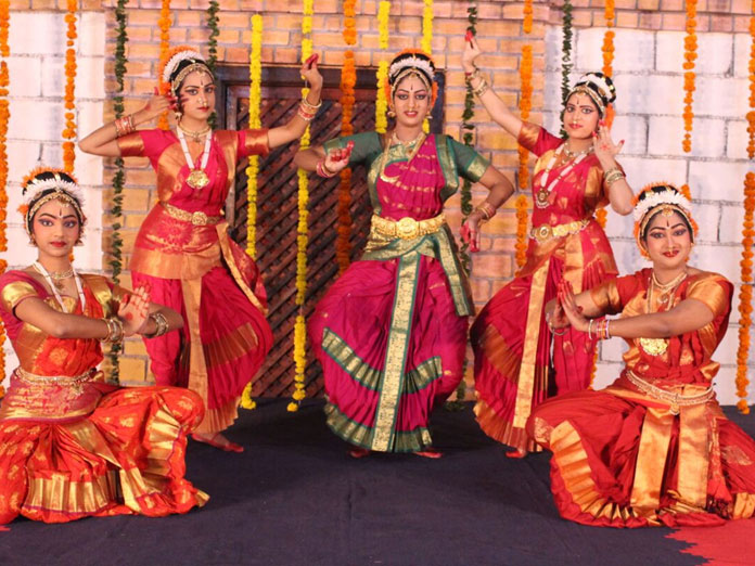 Gitanjali rendered in Kuchipudi dance