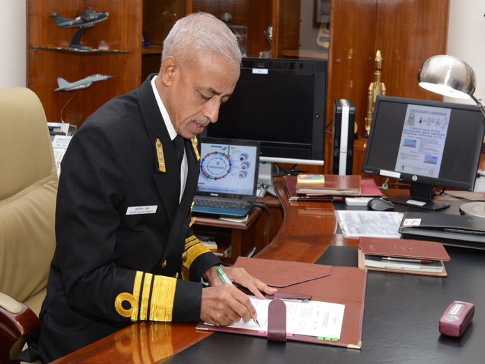 Pawar assumes charge as Deputy Chief of Naval staff