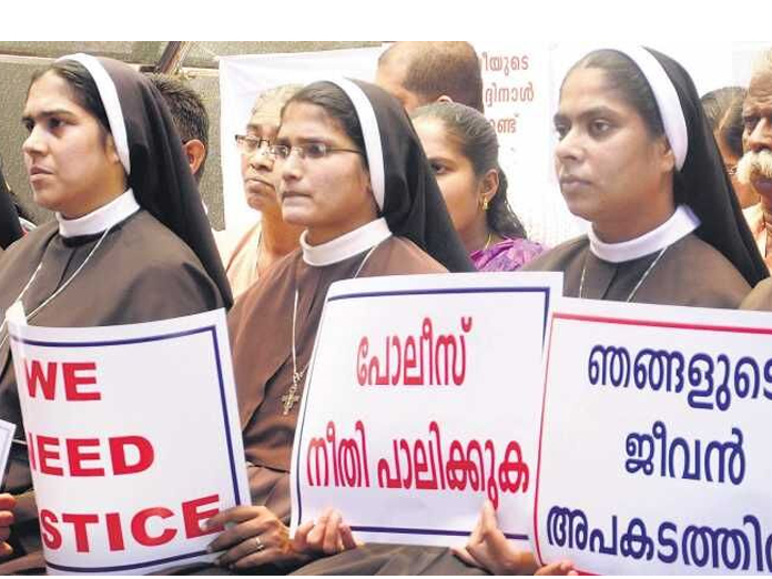 Bishop Franco Mulakkal Case : Nun who took part in protest asked to explain; ‘warned’