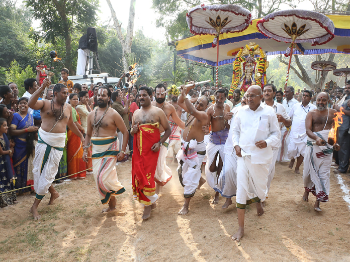 Kanuma Paruveta Utsavam held at Tirumala
