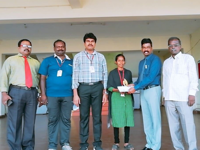 Rise Krishna Sai student selected for inter-varsity tourney