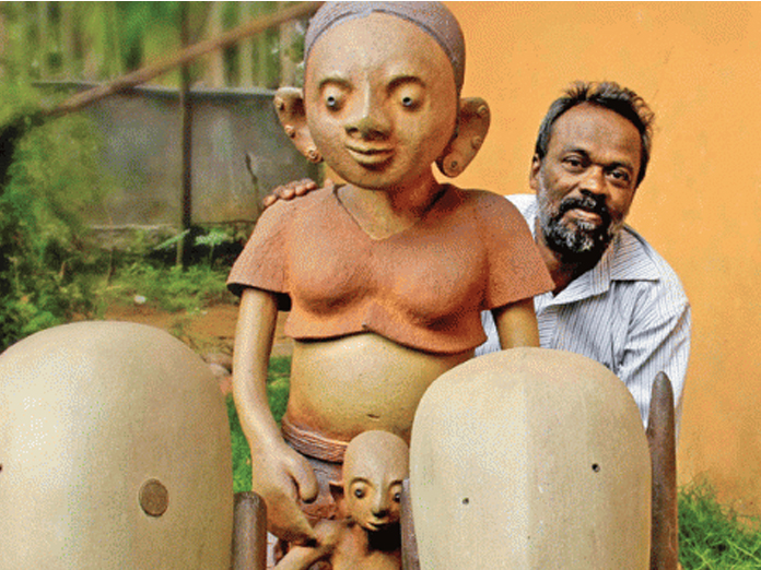 Sculptor G. Reghu comes to Mumbai after 15 years