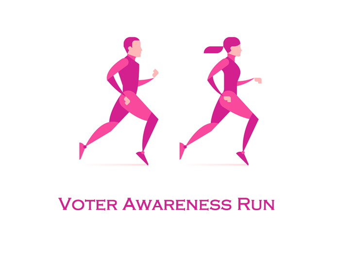 Voter awareness run organised in Eluru