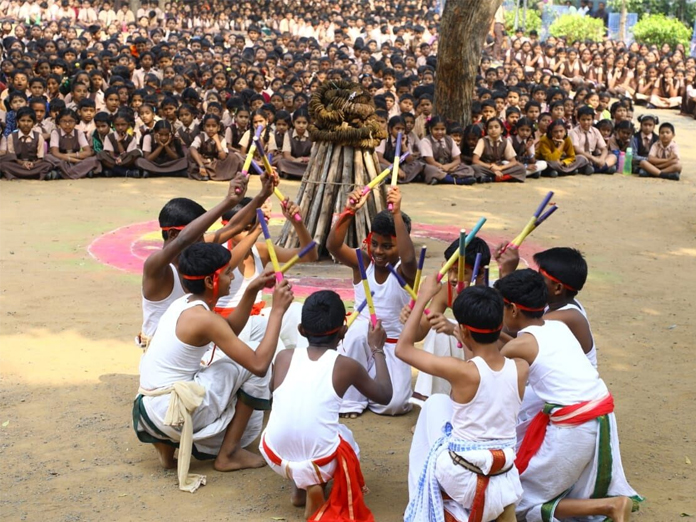 Village life recreated at Montessori School