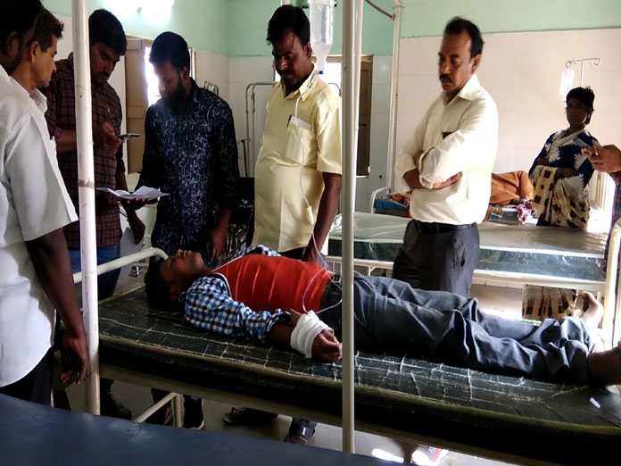Teacher injured during poll duty