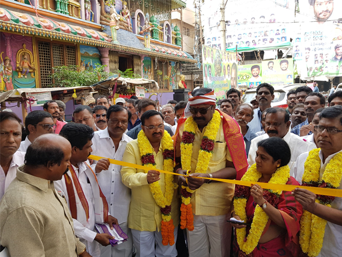 Shed at Somalamma temple inaugurated