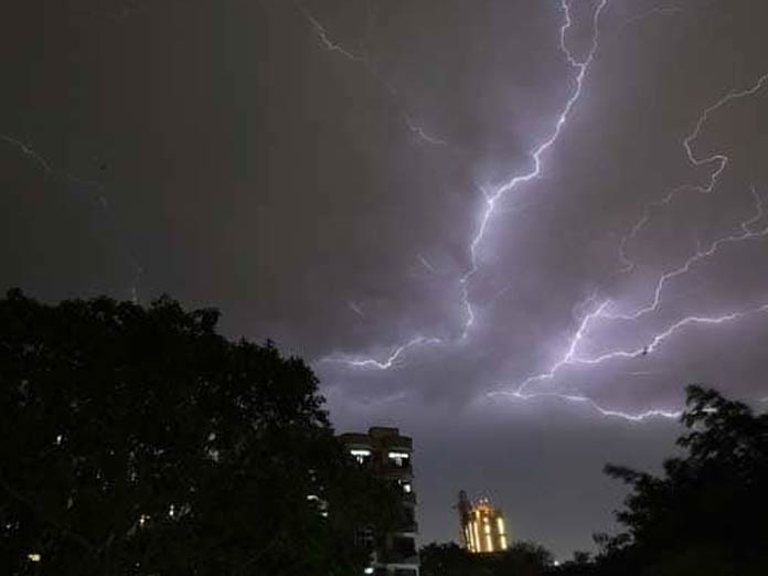 Thunderstorm warning issued for Telangana