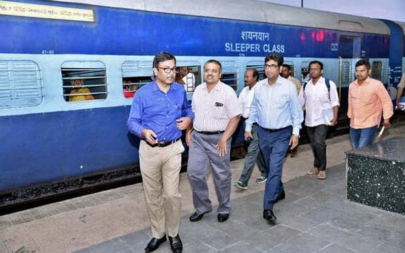 Ticket Checking On-Board Trains goes Hi-Tech on SCR