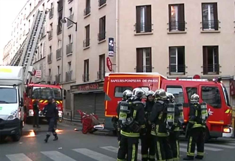 19 hurt in France building blaze: fire service