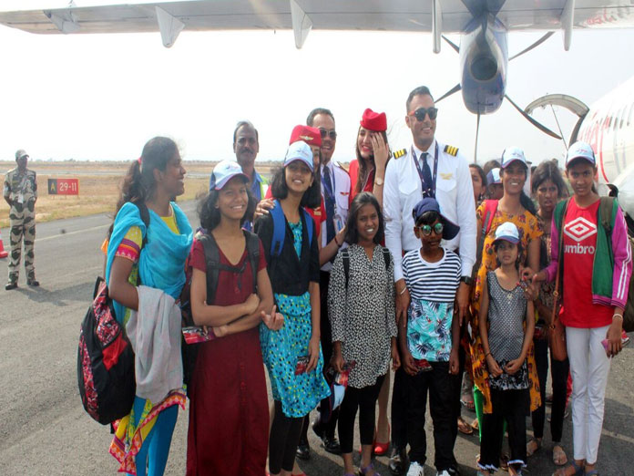 TruJet provides free air travel to orphan children