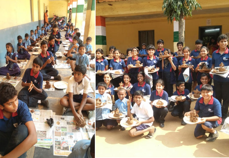 Vidyashilp Community Trust adopts government school at Byatarayanapura