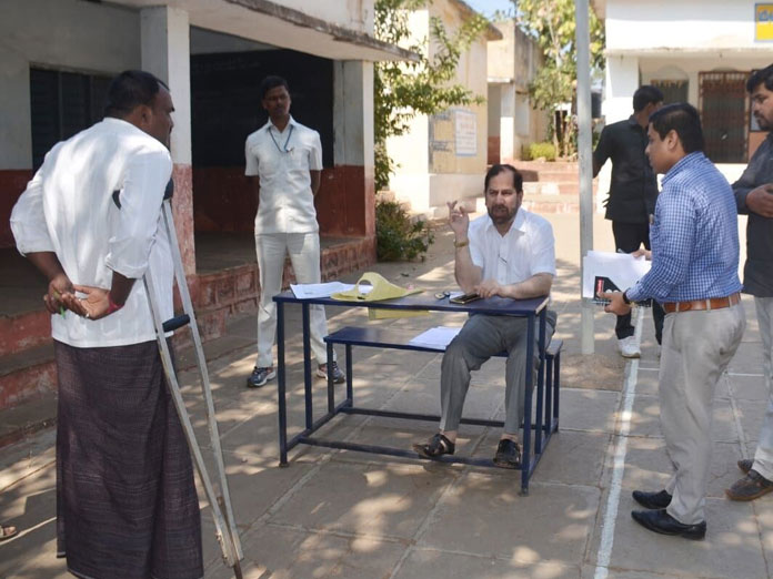 Voter enrolment centres inspected