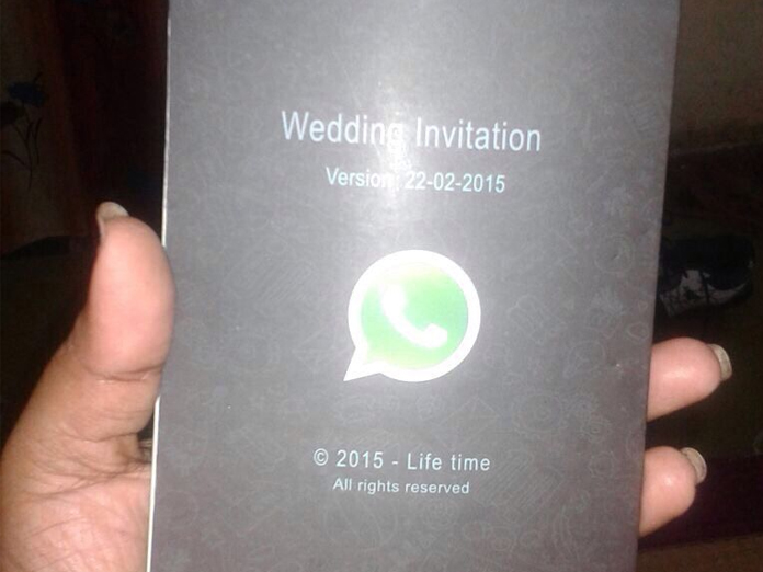 This WhatsApp-themed wedding card raises bar of creativity!