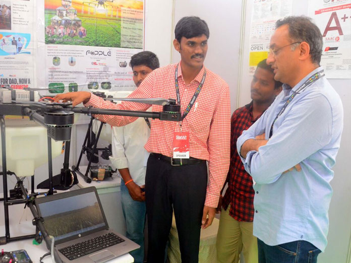 Youngsters demonstrate 15 startups at Start AP Fest