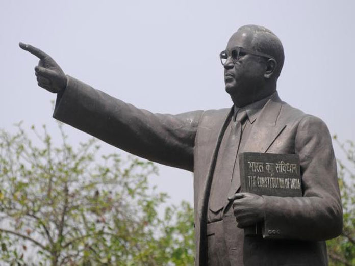 Tension created in Keesara PS limits over demolition of Ambedkar statue