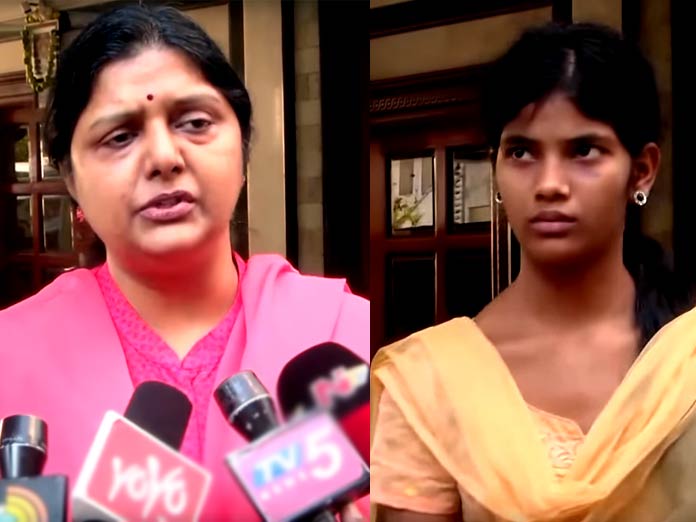 Samalkota police filed case against actress Bhanupriya