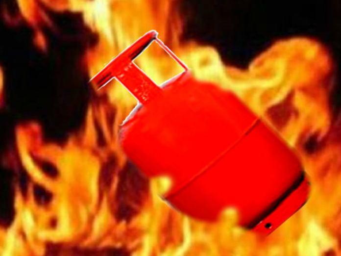 LPG cylinders exploded at a house in Kapra