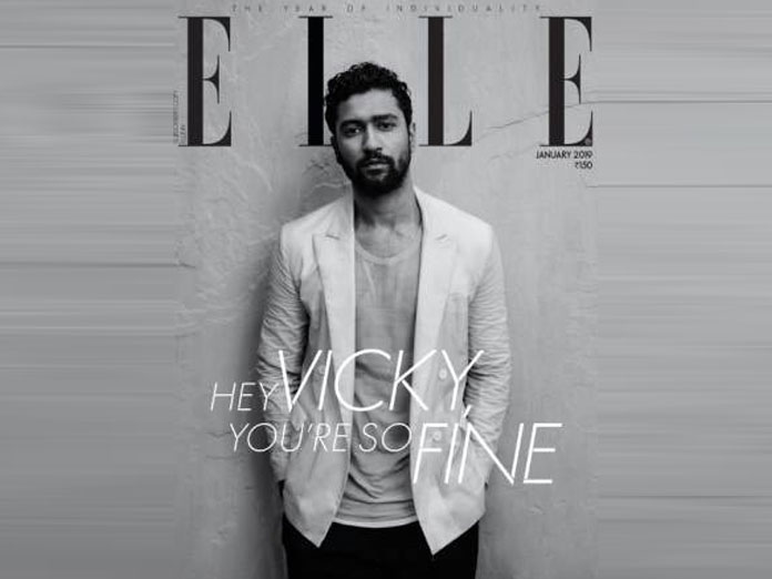 Vicky Kaushal Kick Starts 2019 With Elle India Cover