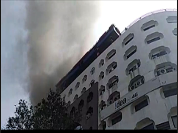 Fire accident in Khan Lateef Khan building in Nampally
