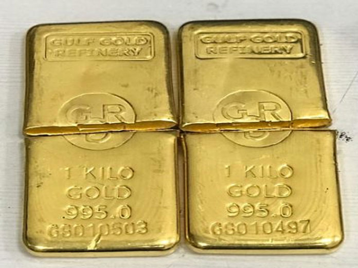 DRI sleuths seize Rs 60 lakh worth gold hidden under a flight seat in Hyderabad airport