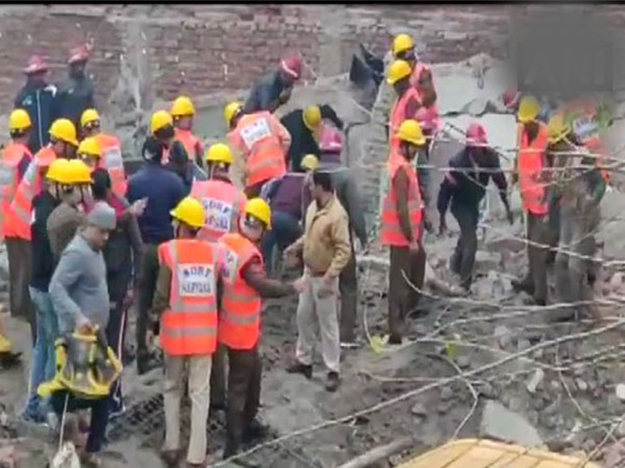 Gurugram building collapse: 20 feared trapped