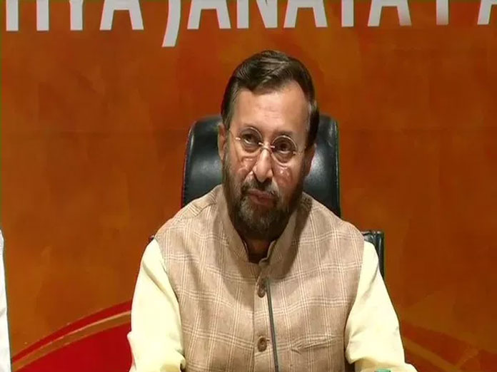 Not making Hindi language compulsory in New Education Policy: Javadekar