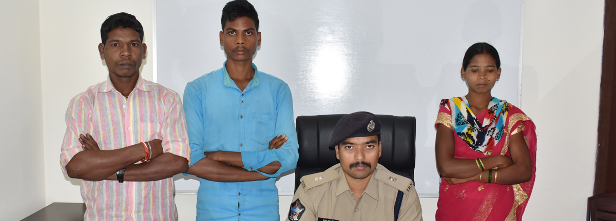 Two Maoists give up to cops