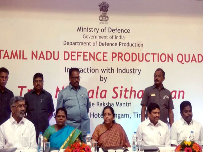 Sitharaman inaugurates TN Defence Industrial Corridor