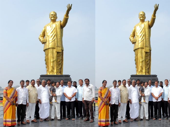 Chandrababu Naidu to unveil tallest NTR statue in Sattenapalli today 