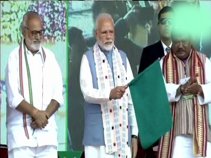 PM Modi inaugurates Bolangir-Bichhupali railway line in Odisha