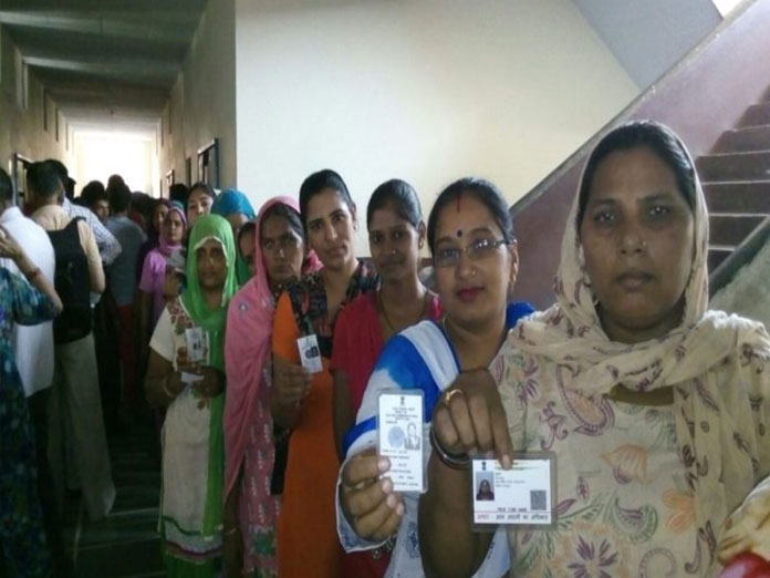 15% polling in 2 hours in Haryana bypoll
