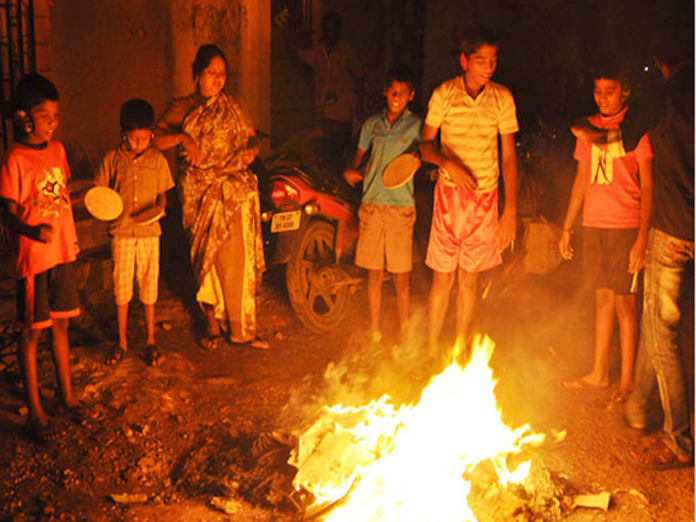 Bhogi celebrated with gusto