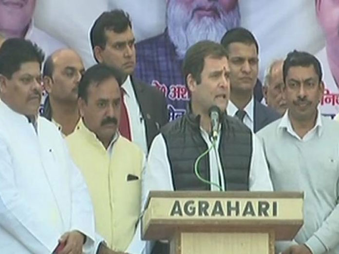 We delivered promise of loan waiver, but where are achchey din?: Rahul