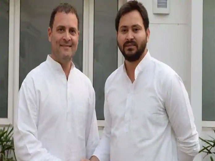 Congress chief Rahul Gandhi has all qualities to make a good PM: Tejashwi Yadav