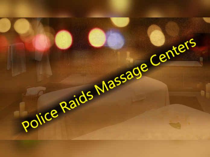 WZ Task Force conducted special drive against massage centres in four Police Station limits