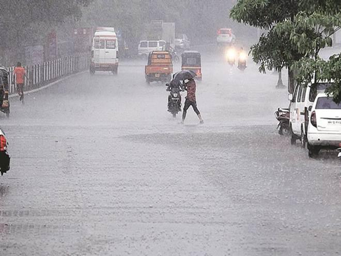 Rainfall alert for Delhi