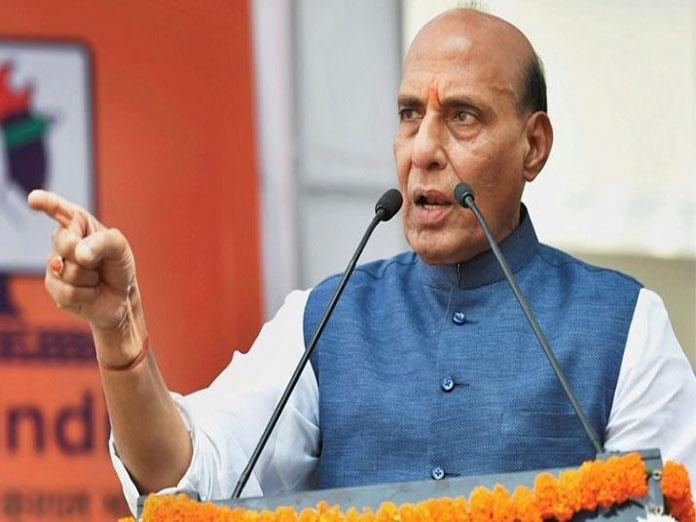 There is no challenge for government in LS polls: Rajnath