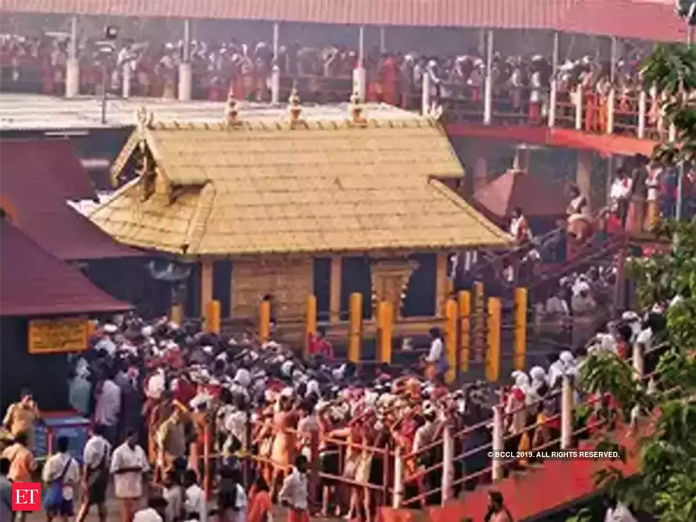 Sabarimala temple closes after annual pilgrimage season; political war on