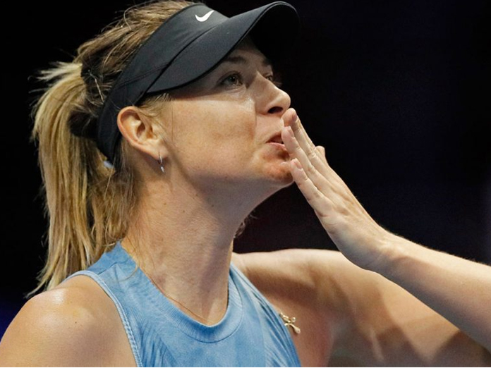 Sharapova wins her 1st WTA match in Russia in 13 years