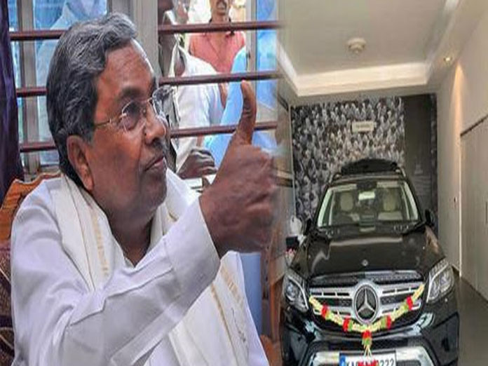 Row erupts as Congress MLA ‘gifts’ Mercedes-Benz to Siddaramaiah
