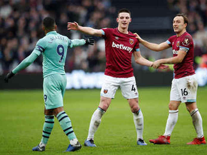 Declan Rice too hot for Arsenal