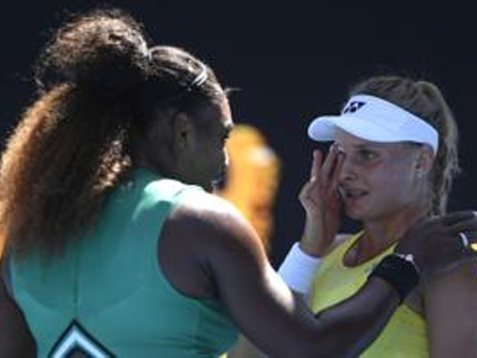 Dont cry: Serena overwhelms, comforts opponent at Australian Open