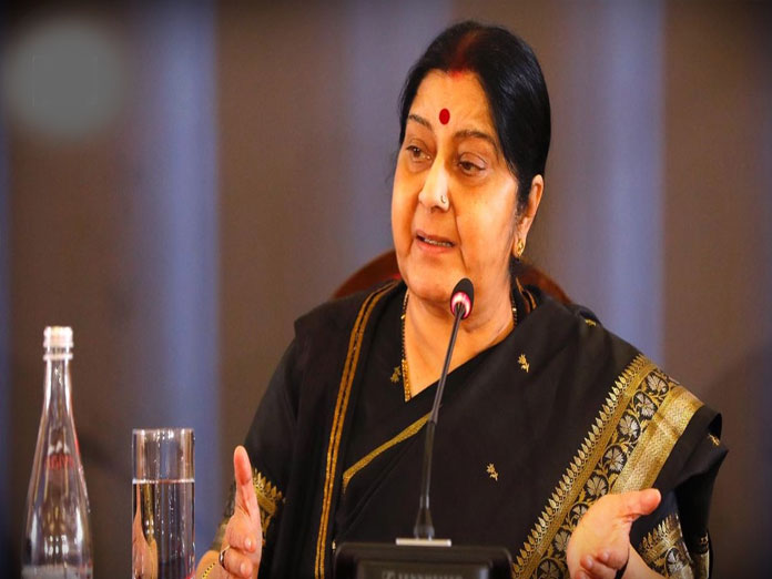 Need to ensure zero tolerance towards terrorism: Swaraj
