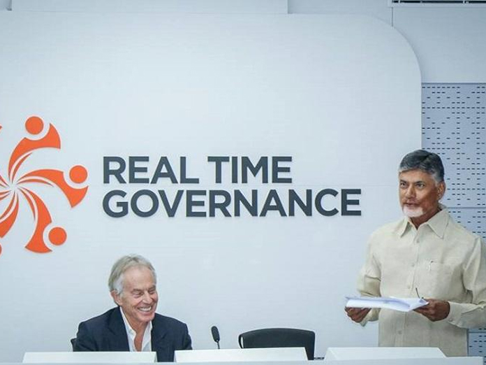 Former Britain PM Tony Blair visits Naidus Real-Time Governance in Amaravati