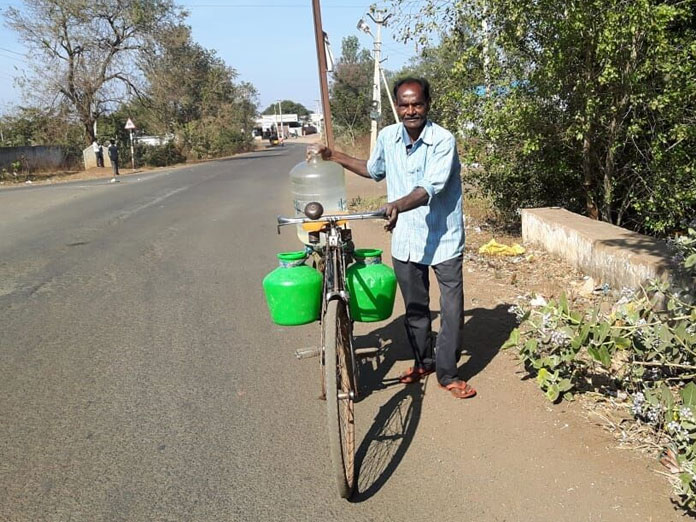 Parched throats plead for water